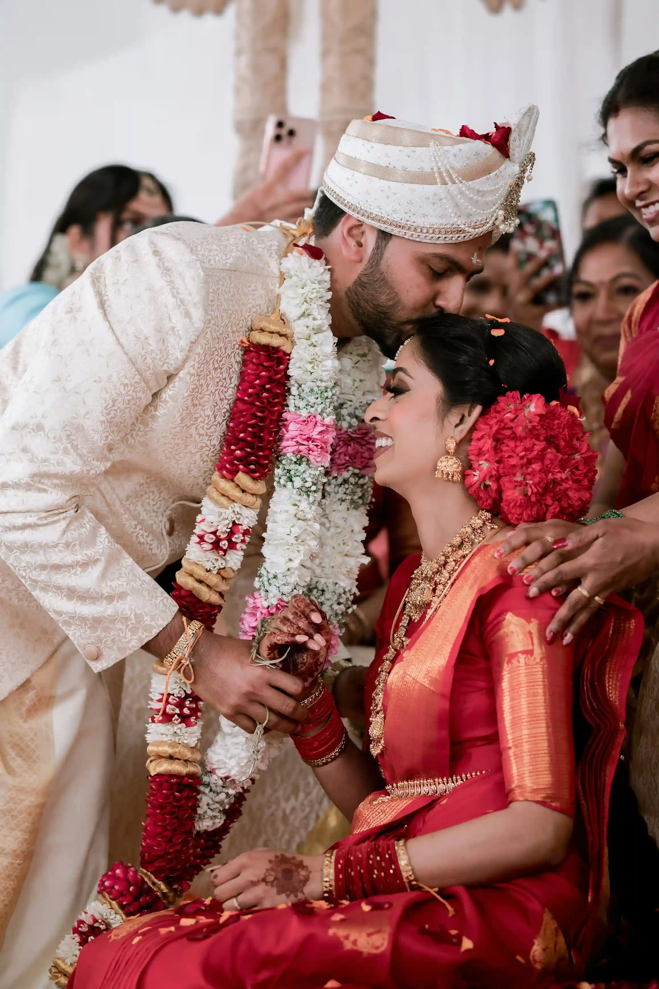 Indian wedding couple