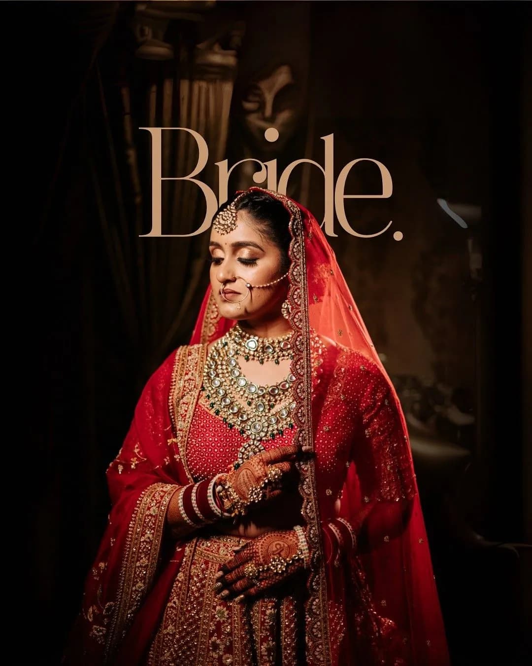 Indian wedding couple