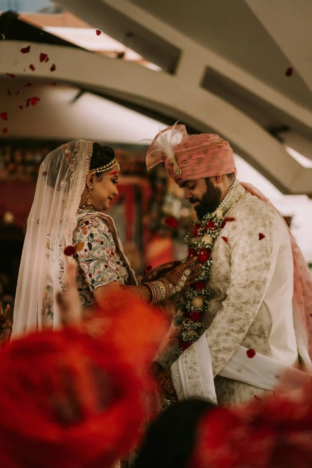 Indian bride portrait
